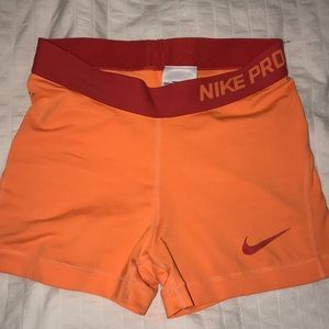 Nike spandex shorts